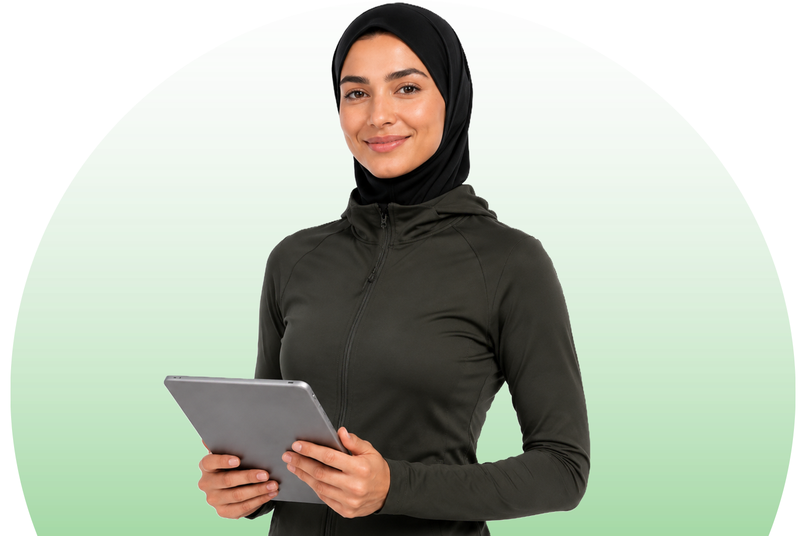 Fitness-Studio mit Trainer und Kursangebot